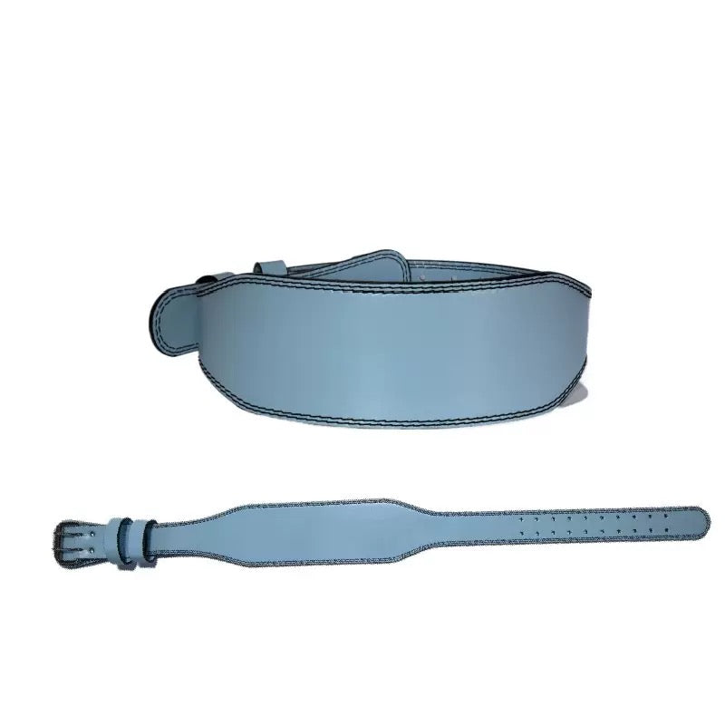 PU Leather Double Row Buckle Fitness Belt | Custom Color & Logo