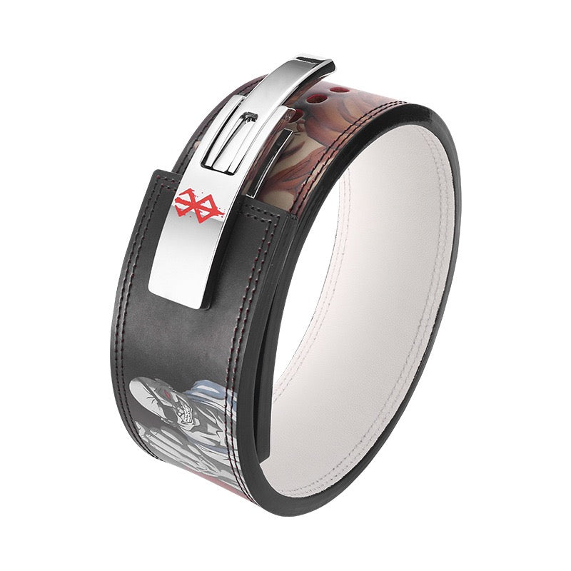 Custom Fitness Belt — Top-Grain Cowhide