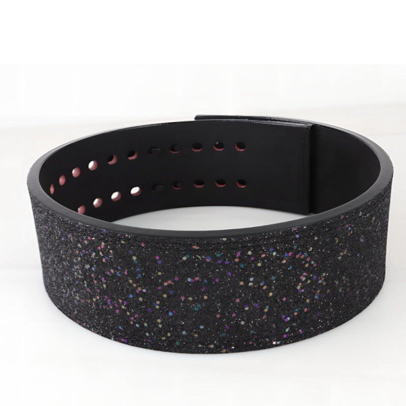 10mm Sequin Powerlifting Belt | Custom Color, Heavy Duty Lumbar Support for Squats & Deadlifts