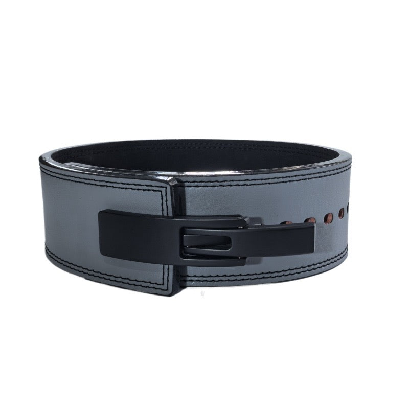 10mm PU Leather Lever Buckle Powerlifting Belt | Custom Colors Available