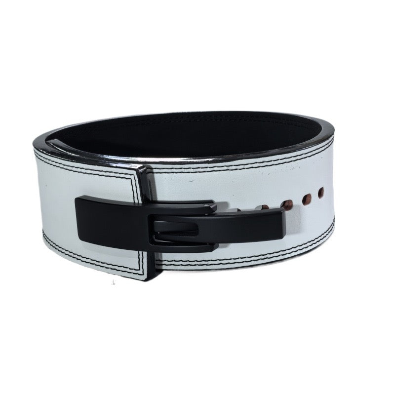 10mm PU Leather Lever Buckle Powerlifting Belt | Custom Colors Available