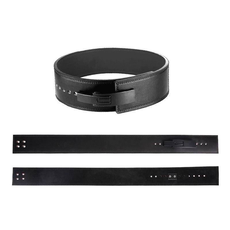 10mm PU Leather Lever Buckle Powerlifting Belt | Custom Colors Available