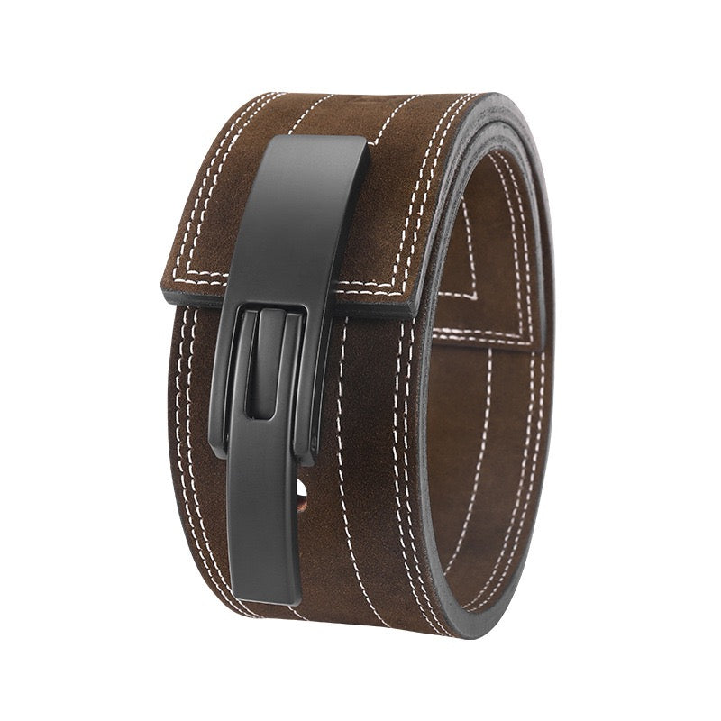 13mm Full Grain Leather Powerlifting Belt | Lever Buckle, Custom Color & Logo