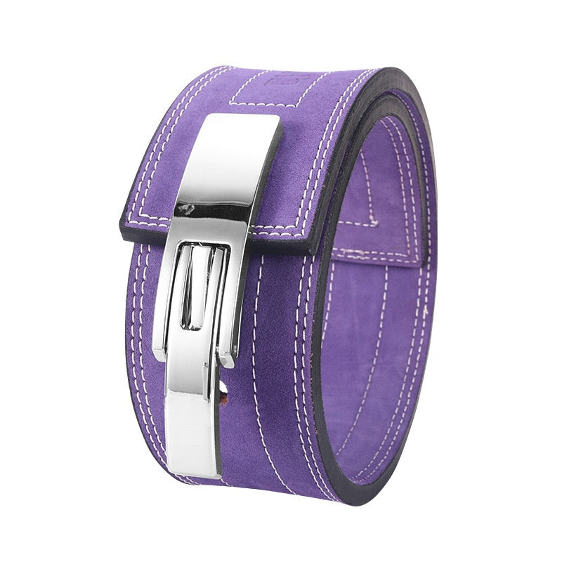 13mm Full Grain Leather Powerlifting Belt | Lever Buckle, Custom Color & Logo