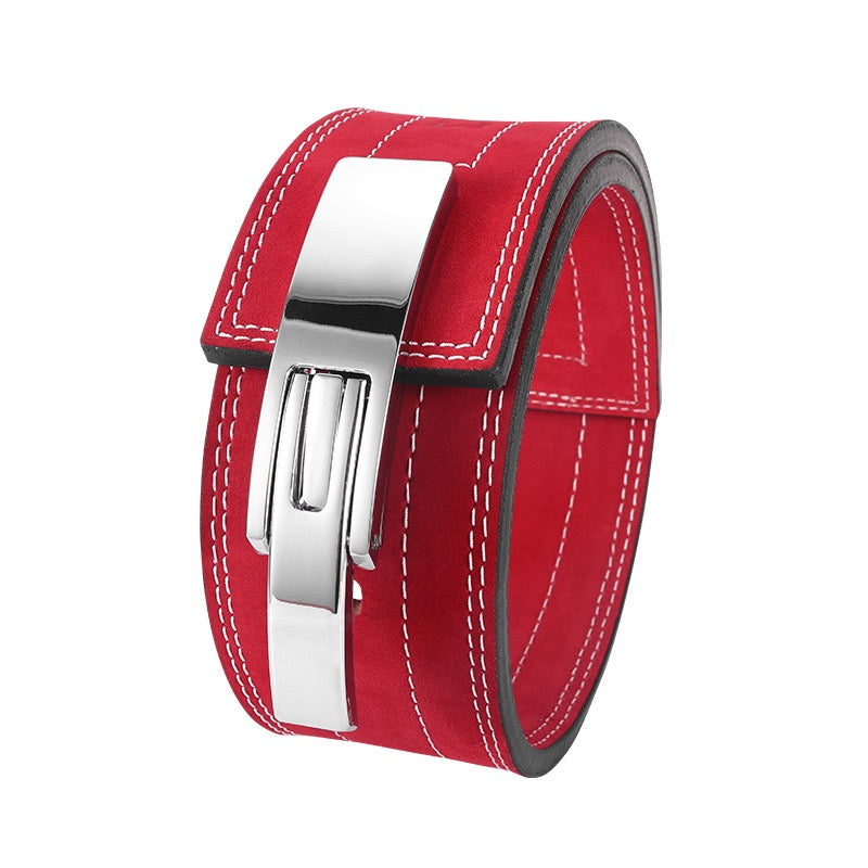 13mm Full Grain Leather Powerlifting Belt | Lever Buckle, Custom Color & Logo