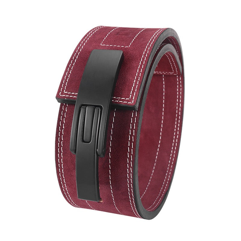 13mm Full Grain Leather Powerlifting Belt | Lever Buckle, Custom Color & Logo