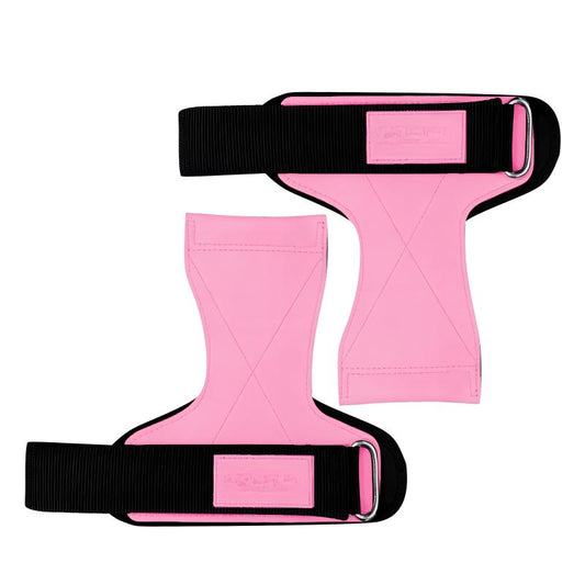 Microfiber Lifting Grips with Wrist Support | Heavy Duty Workout Straps