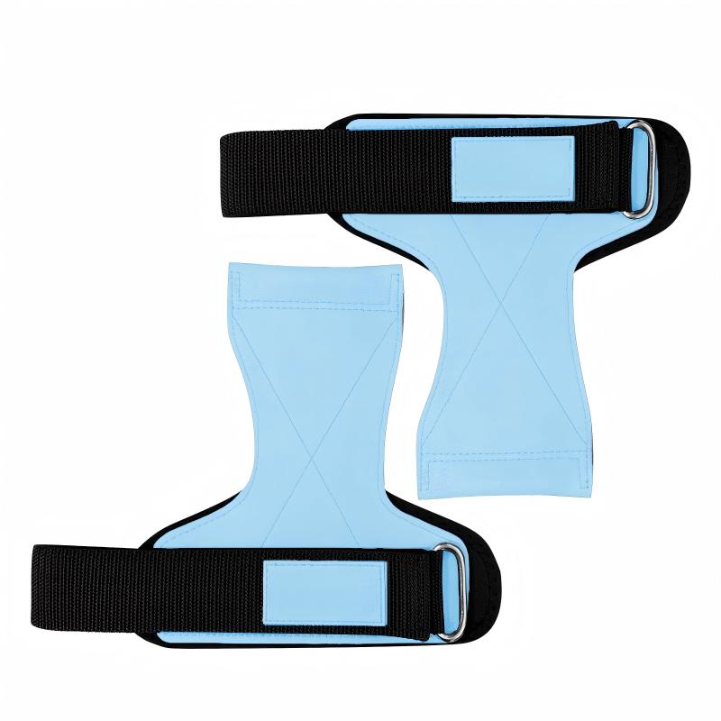 Microfiber Lifting Grips with Wrist Support | Heavy Duty Workout Straps