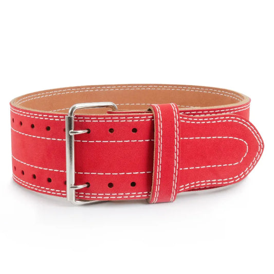 High Quality Men's Gym Weight Lifting Belt Custom Double Button Exercise Fitness Leather Belt-For custom orders, please contact us.